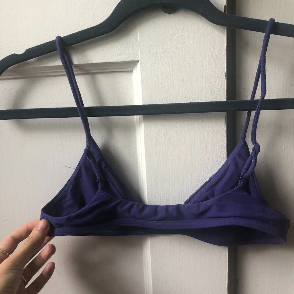 tropic of c bikini top ischia in iris small (No Longer sold) - Picture 4 of 5
